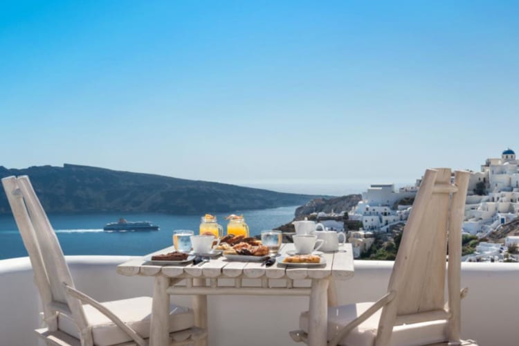 Breakfast and caldera